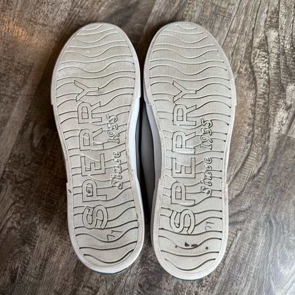 Sperry Women's Pier View Slip-On sneakers Gray‎ Canvas Size 9 - Picture 6 of 7